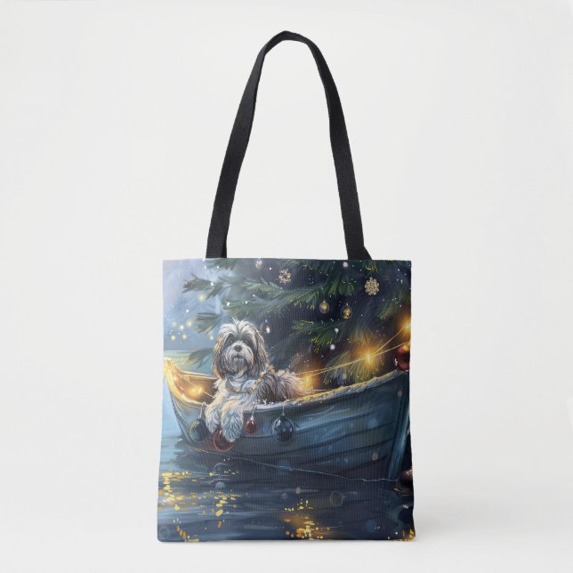 Bolso De Tela Navidades de La Habana Festividad (Anverso)