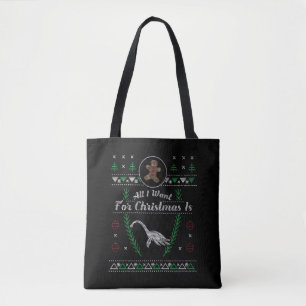 Bolso De Tela Navidades de Loch Ness Monster