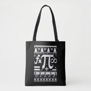 Bolso De Tela Navidades de matemáticas
