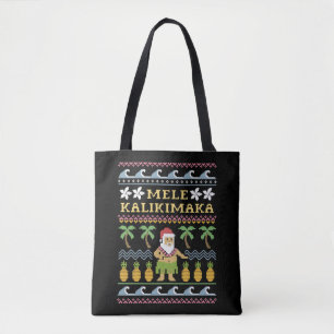 Bolso De Tela Navidades de Mele Kalikimaka