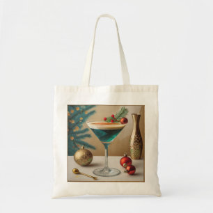 Bolso De Tela Navidades de Mid Century Fiesta de cócteles Hora f