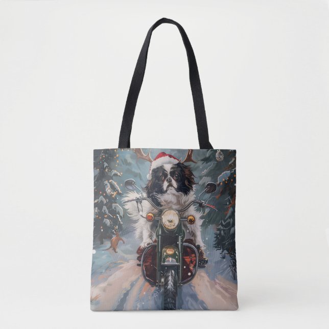 Bolso De Tela Navidades de motocicletas de ciclismo chino chino  (Anverso)