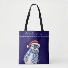 Bolso De Tela Navidades de nombres personalizados Chinoiserie Pe