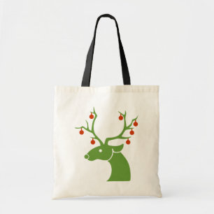 Bolso De Tela Navidades de renos