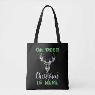 Bolso De Tela navidades de renos venados Navidades de renos