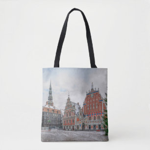 Bolso De Tela Navidades de Riga Latvia