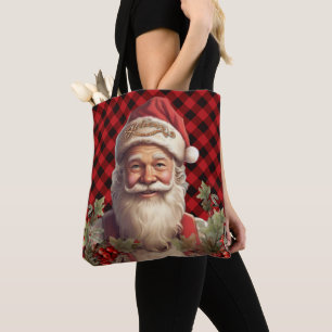 Bolso De Tela Navidades de Santa Claus Saint Nicholas