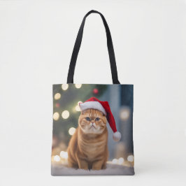 Bolso De Tela Navidades de Shorthair exóticos