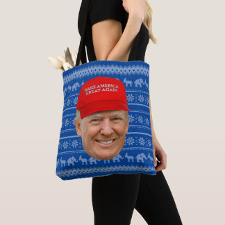 Bolso De Tela NAVIDADES de TRUMP MAGA