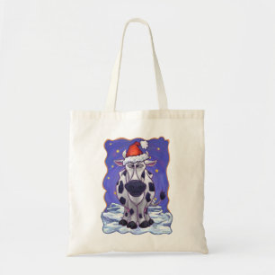 Bolso De Tela Navidades de vaca