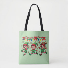 Bolso De Tela Navidades de Zoomie Elves