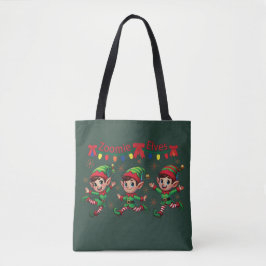 Bolso De Tela Navidades de Zoomie Elves