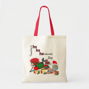 Bolso De Tela Navidades del profesor