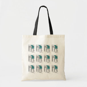 Bolso De Tela Navidades del puente Hanukkah Holiday NY de Brookl