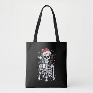 Bolso De Tela Navidades del Skeleton muertos en regalo para los