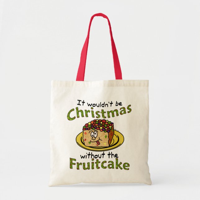 Bolso De Tela Navidades divertidos Personalizado Fruitakes (Frente)