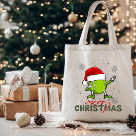 Bolso De Tela Navidades divertidos, pista de tenis Dabbing