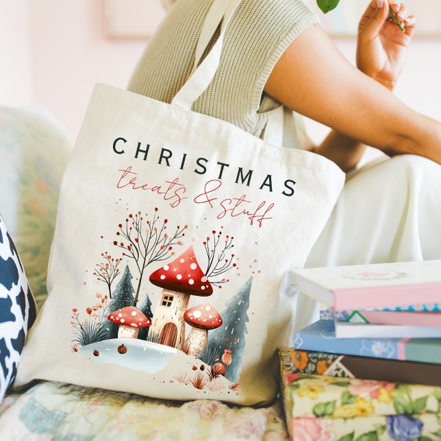 Bolso De Tela Navidades elegantes en invierno en Woodland Shoppi (Subido por el creador)