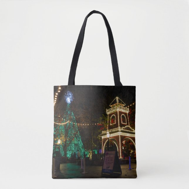 Bolso De Tela Navidades En Silver Dollar City 2 (Anverso)