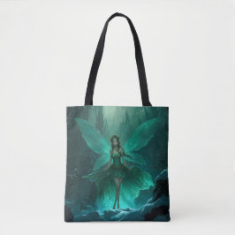 Bolso De Tela Navidades encantados de la Selva de Invierno de Le