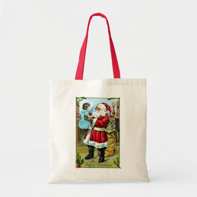 Bolso De Tela Navidades entregan (Frente)
