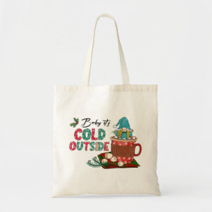 Bolso De Tela Navidades escandinavos guapos y cacao caliente