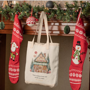 Bolso De Tela Navidades escandinavos Magia