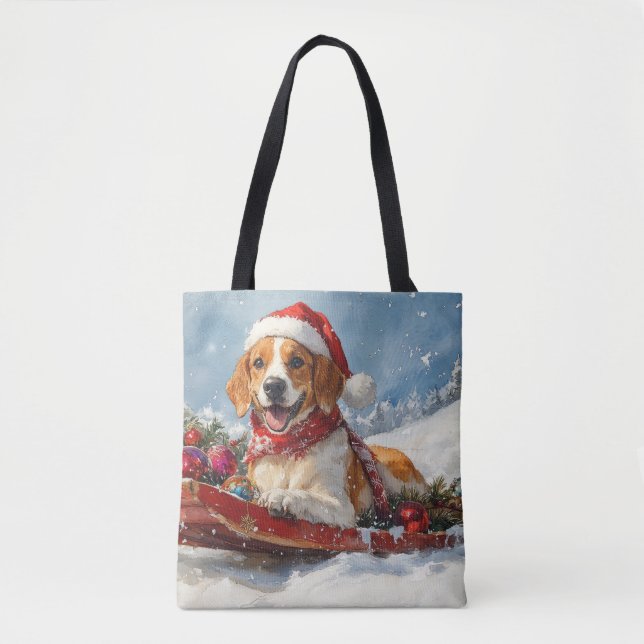 Bolso De Tela Navidades estadounidenses de Foxhound en inglés (Anverso)