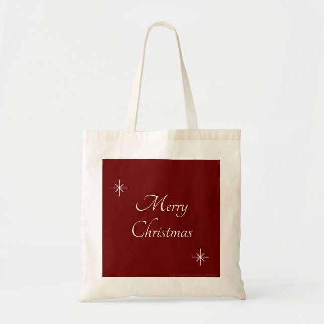 Bolso De Tela Navidades estilo elegante moderno (Frente)