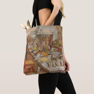 Bolso De Tela Navidades Eve Carl Larsson 1904