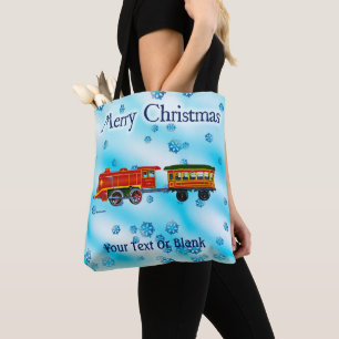 Bolso De Tela Navidades Express - Feliz Navidad