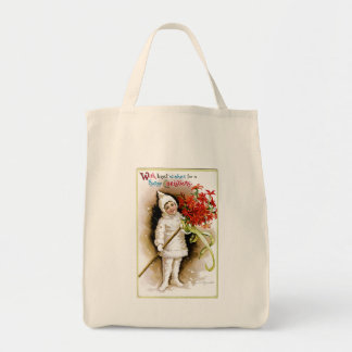 Bolso De Tela Navidades felices