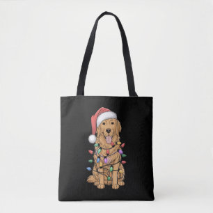 Bolso De Tela Navidades Golden Retriever Dog Lover Regalo a Mamá