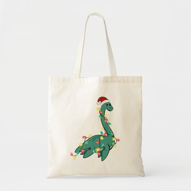 Bolso De Tela Navidades graciosos y bondadosos Monstruo de búsqu (Frente)
