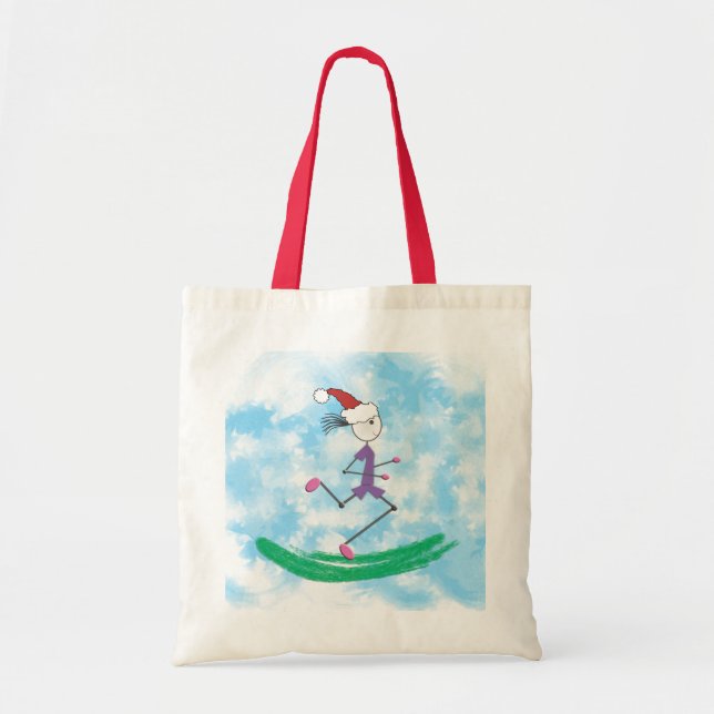 Bolso De Tela Navidades Holiday Lady Runner © (Frente)