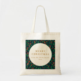 Bolso De Tela Navidades Holly, Personalizado de la vegetación bo