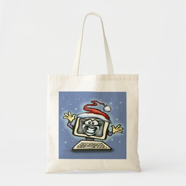 Bolso De Tela Navidades informáticos (Frente)