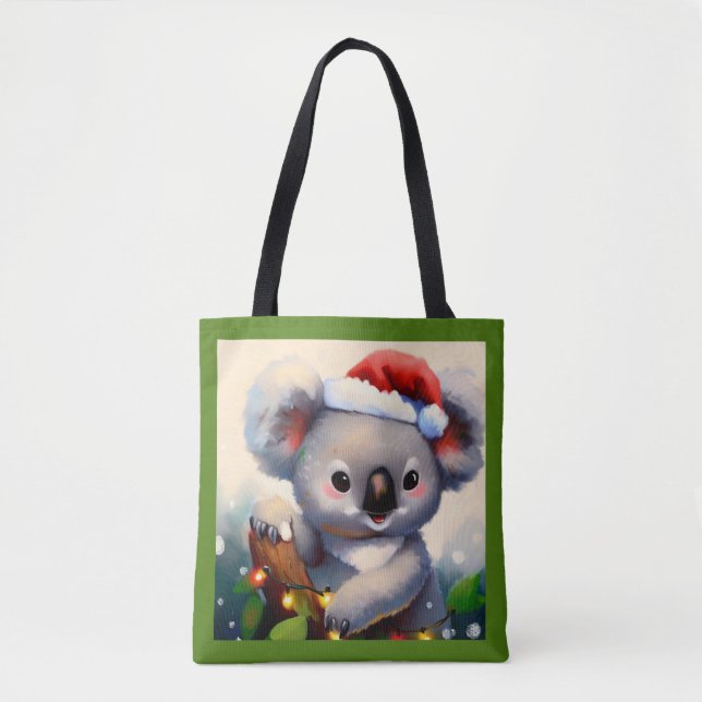 Bolso De Tela Navidades Koala 2 (Anverso)