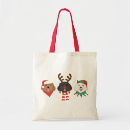 Bolso De Tela Navidades Maltipoo Dogs