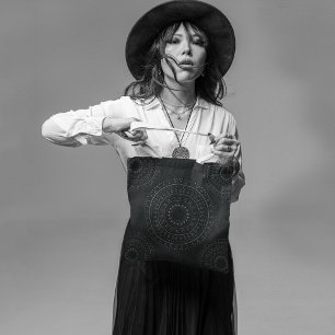 Bolso De Tela Navidades mandalas