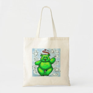 Bolso De Tela Navidades Oso