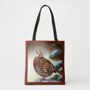 Bolso De Tela Navidades Partridge 1