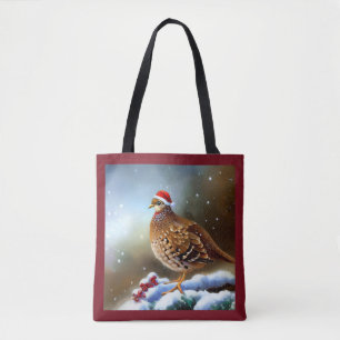 Bolso De Tela Navidades Partridge 2