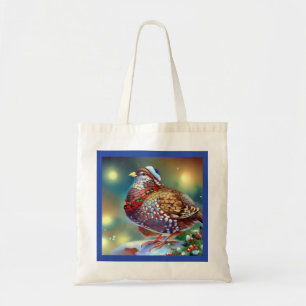Bolso De Tela Navidades Partridge 4