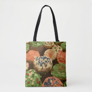 Bolso De Tela Navidades pasteles con salpicaduras