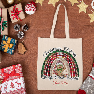 Bolso De Tela Navidades personalizados de moda desean besos de p