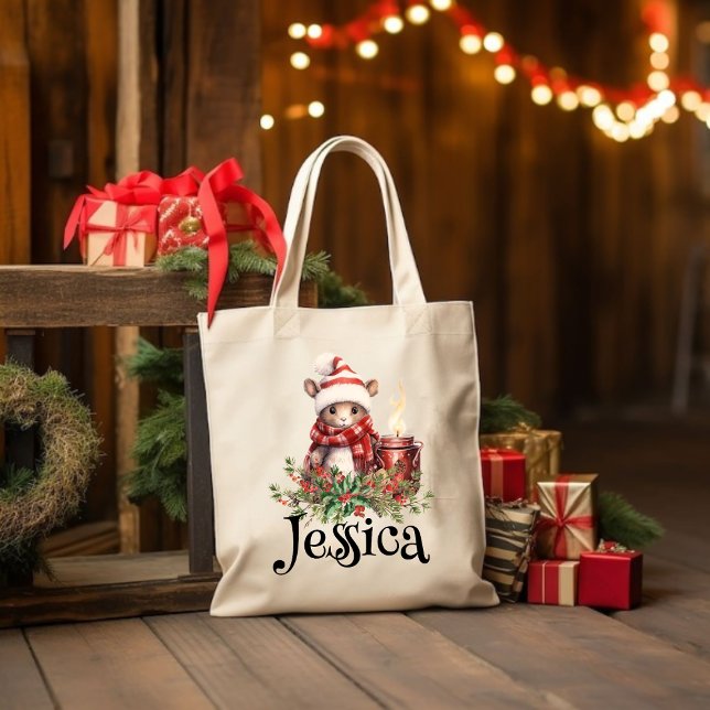 Bolso De Tela Navidades personalizados Tote Bag (Subido por el creador)