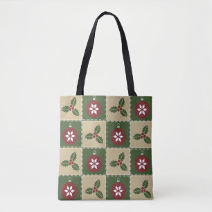 Bolso De Tela Navidades Quilt All-Over-Print Bag