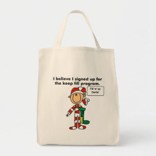 Bolso De Tela Navidades Rellenar camisetas y regalos del program