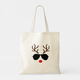 Bolso De Tela Navidades renos